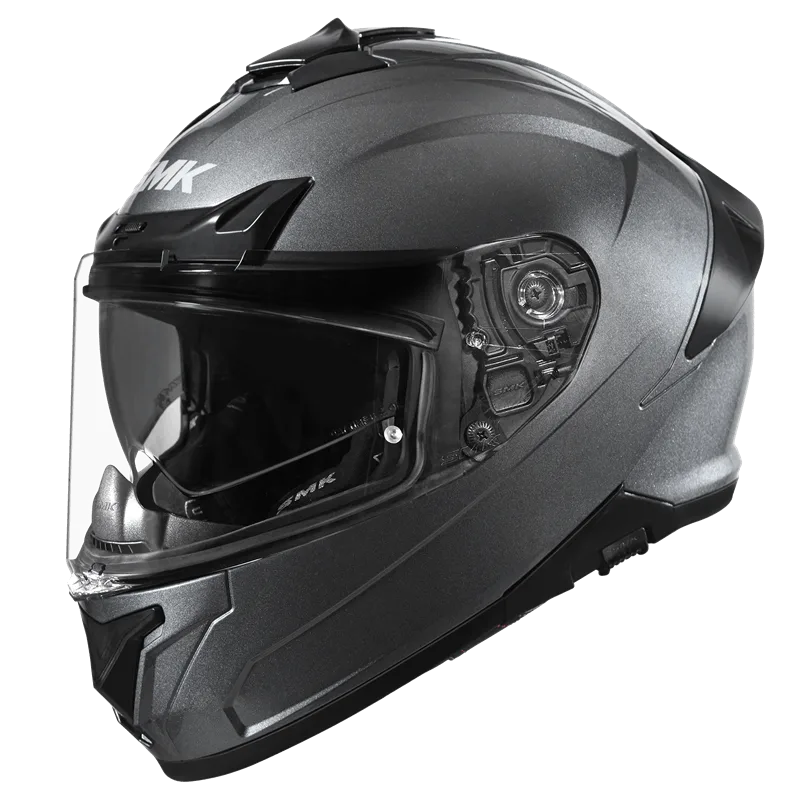 SMK Typhoon 06 Solid (GLDA600) Full Face Helmet - Anthracite