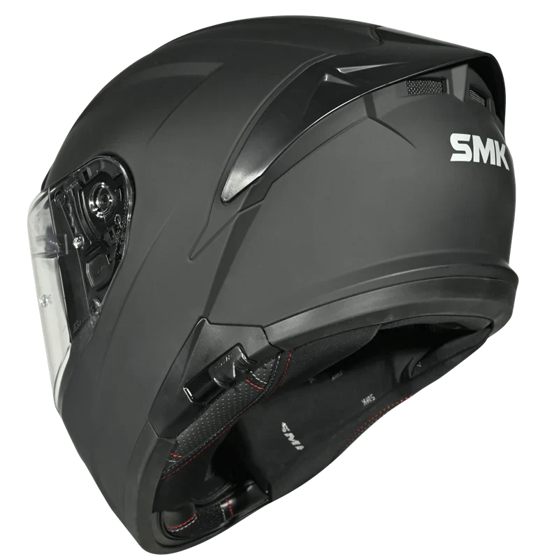 SMK Typhoon 06 Solid (MA200) Full Face Helmet - Matt Black