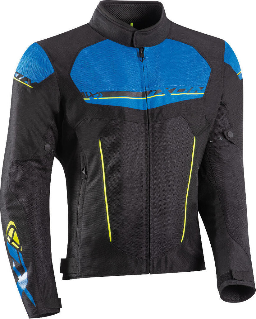 Ixon T-Rex Jacket - Black/Blue/Yellow