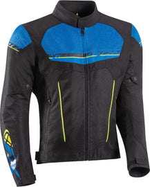 Ixon T-Rex Jacket - Black/Blue/Yellow