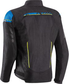 Ixon T-Rex Jacket - Black/Blue/Yellow