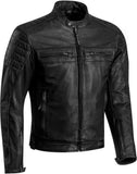 Ixon Torque Leather Jacket - Black