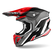 Load image into Gallery viewer, Airoh Twist 2.0 ‘Shaken’ Helmet - Red Gloss