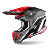 Airoh Twist 2.0 ‘Shaken’ Helmet - Red Gloss