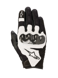 Alpinestars SMX-1 Air Carbon V2 Gloves - Black / White