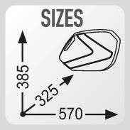 Load image into Gallery viewer, Givi Monokey 37 Litre Motorcycle Side-Case - Black/Smoke/Matte Silver