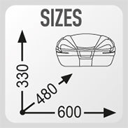 Load image into Gallery viewer, Givi V56NNT Monokey 56 Litre Top- Cases  - Black/Carbon