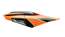 Load image into Gallery viewer, Alpinestars SM3 Fray ECE 22.06 One Size Helmet Visor – Black Orange Fluro Yellow