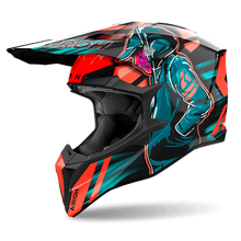 Load image into Gallery viewer, Airoh Wraaap ‘Cyber’ Helmet - Orange Gloss