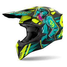 Load image into Gallery viewer, Airoh Wraaap ‘Cyber’ Helmet - Yellow Matt