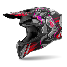 Load image into Gallery viewer, Airoh Wraaap Cyber Helmet - Red Matt