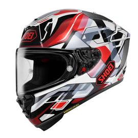 Shoei X-SPR Pro Valion TC-1 Helmet - Red/White