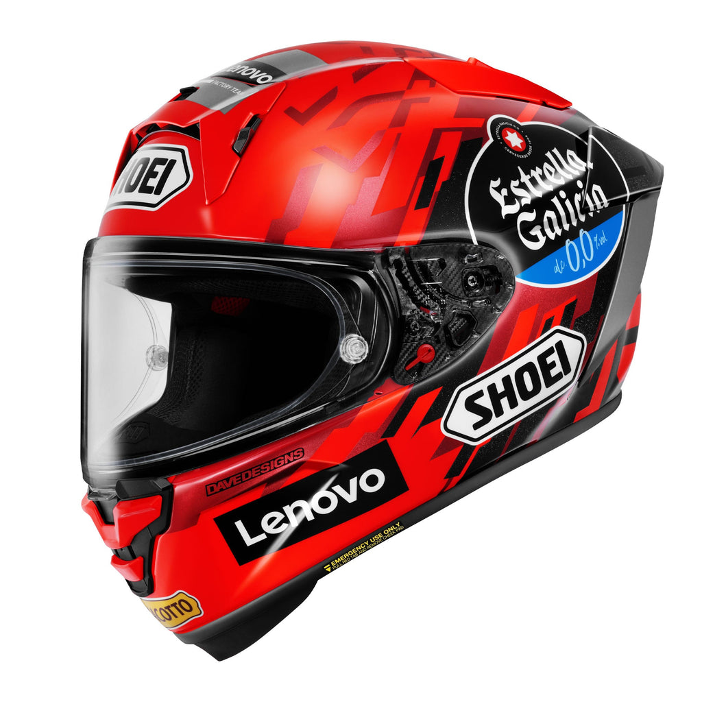 Shoei X-SPR Pro Marquez 9 TC-1 Helmet - Red
