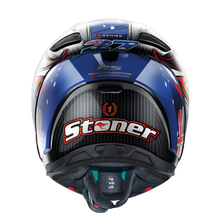 Load image into Gallery viewer, Nolan X-804 RS Full Face Stoner 10th Anniversary Helmet - Carbon Blue White