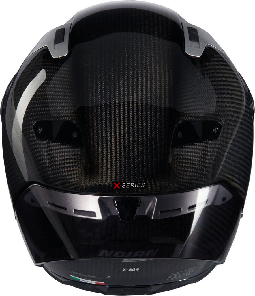 Nolan X-804 RS Full Face Puro Helmet - Carbon/Silver Edition