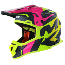 Load image into Gallery viewer, SMK Allterra X-Power (GL649) Helmet - Grey Yellow Pink