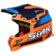 Load image into Gallery viewer, SMK Allterra X-Throttle (MA575) Helmet - Matt Blue Orange Blue