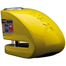 Load image into Gallery viewer, Xena XX10-Y Yellow Steel Alarmed Disc Lock