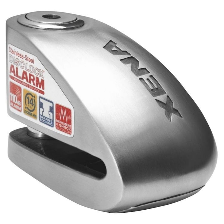 Xena XX14 Stainless Steel Alarmed Disc Lock