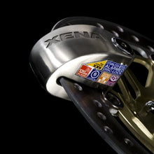 Load image into Gallery viewer, Xena XX6 Stainless Steel Alarm Disc Lock