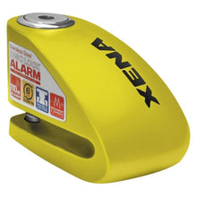 Load image into Gallery viewer, Xena XX6 Yellow Alarm Disc Lock