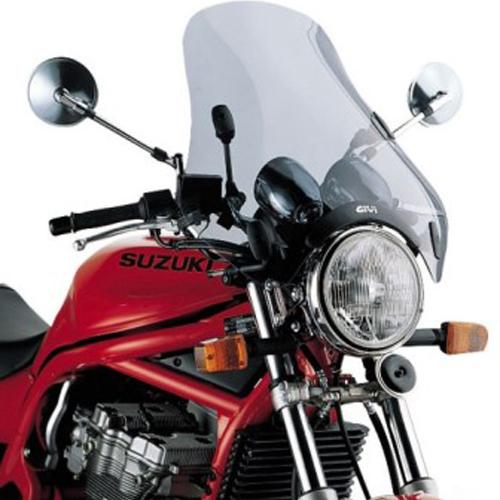 Givi Windshield 4 Point Mount Smoked Screen 49Hx50W