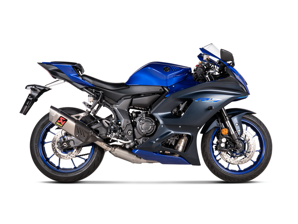 Akrapovic Yamaha R7 21>25 Racing Line (Titanium) - EC/ECE type-approved - View 2 | Everest Motorcycles