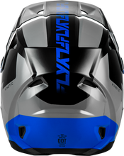 Load image into Gallery viewer, Fly Racing Kinetic Crest Helmet - Grey/Black/Blue