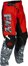Load image into Gallery viewer, Fly Racing 2026 Kinetic MX Mutant Youth Pants - Red/White/Black