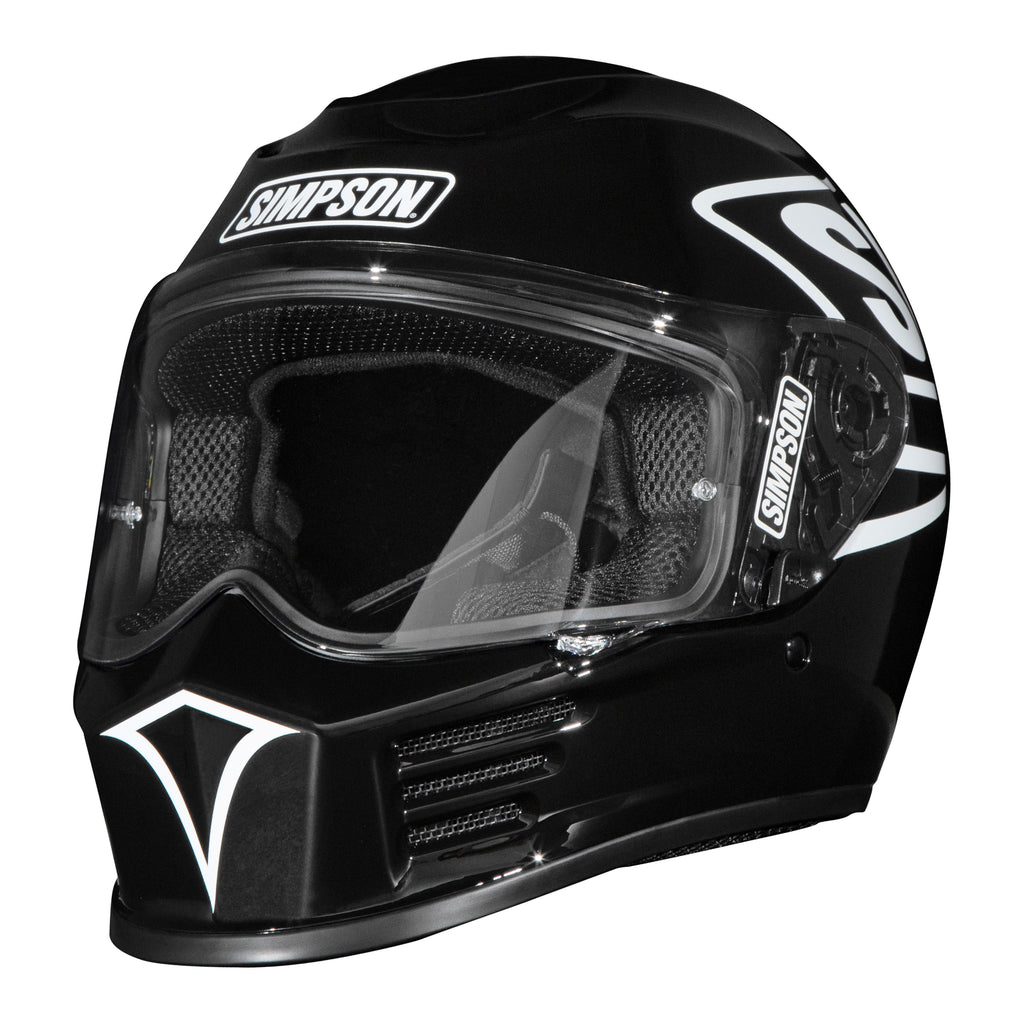 Simpson Speed Full Face Helmet - 12 O`Clock Black