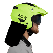 Load image into Gallery viewer, RXT AG-X Solid Gloss Fluro Yellow Helmet
