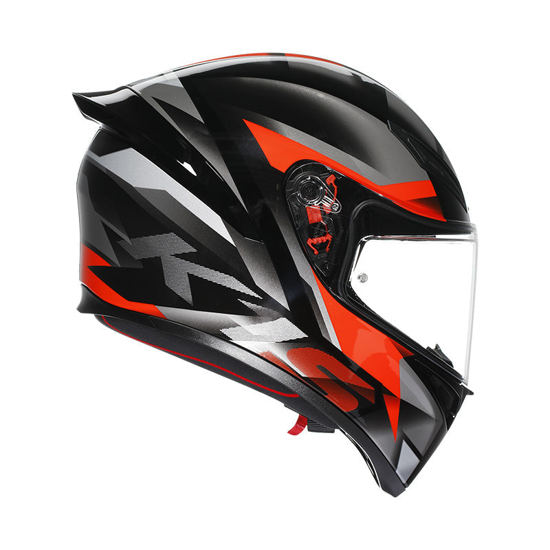 AGV K1 S - FASTLAP BLACK/GREY/RED