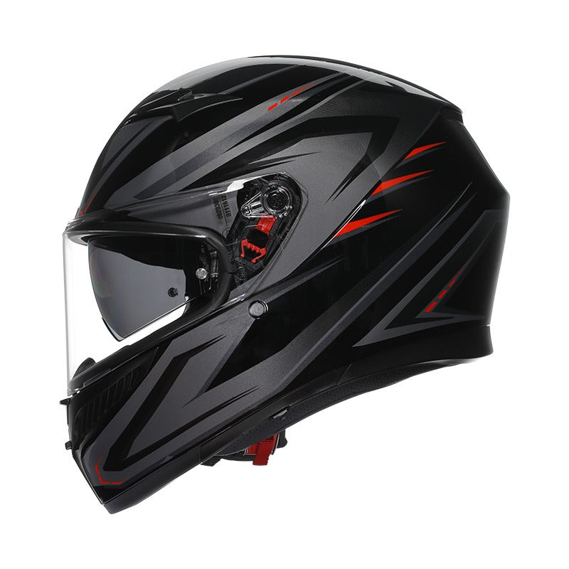 AGV K3 - SYTH BLACK/RED