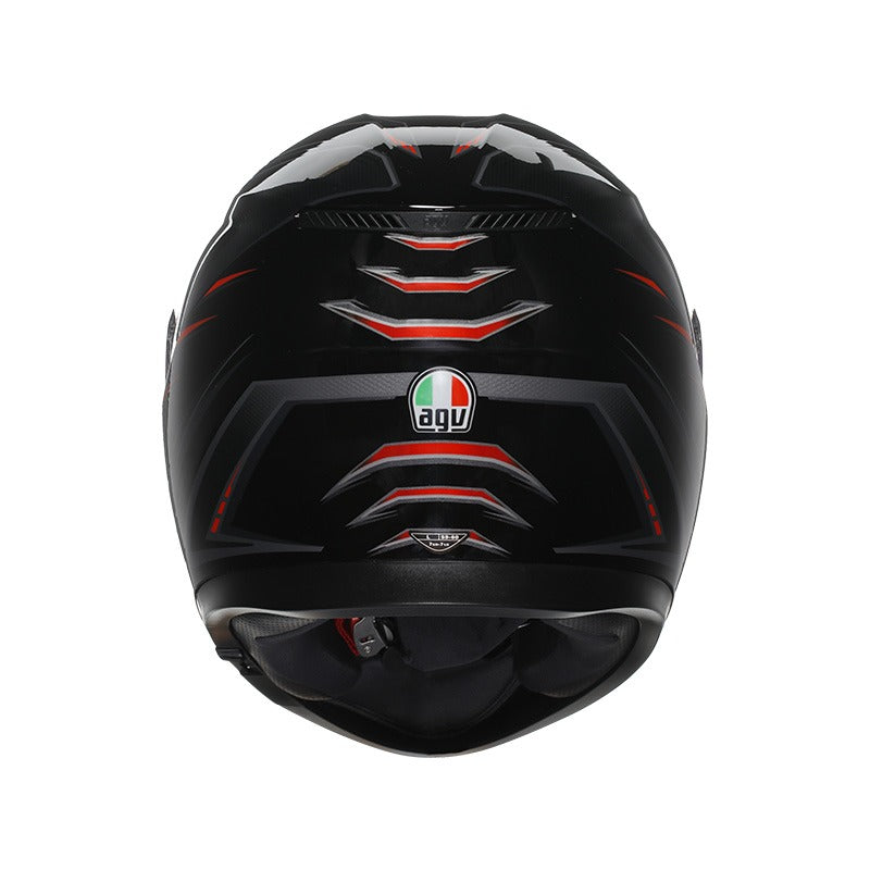 AGV K3 - SYTH BLACK/RED