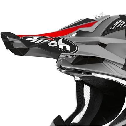 Airoh Aviator Ace Art Replacement Peak - Red Matt