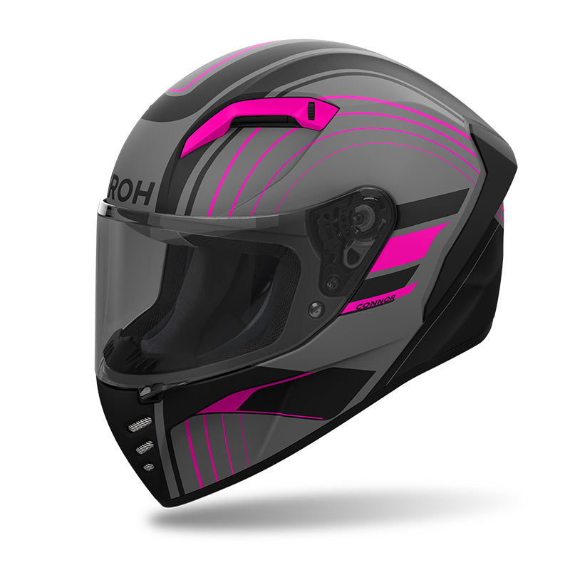 Airoh Connor Achieve Helmet - Matte Pink