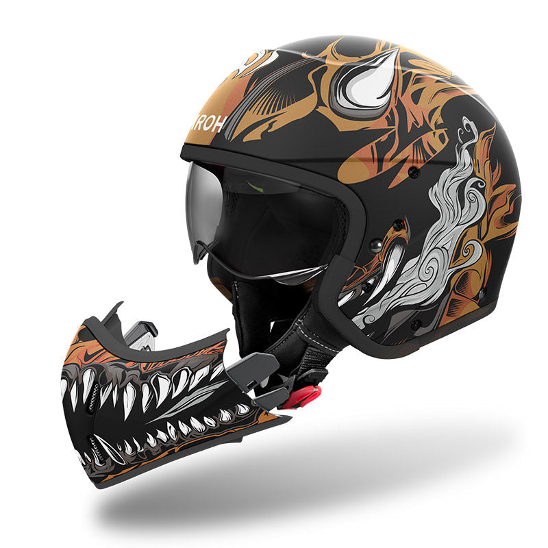 Airoh J110 Oni Matte Helmet - View 2 | Everest Motorcycles