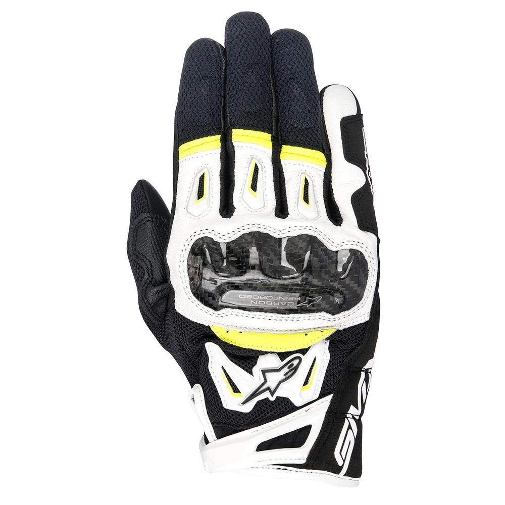 Alpinestars Gloves SMX 2 Air V2 Carbon Black/White/Fluro