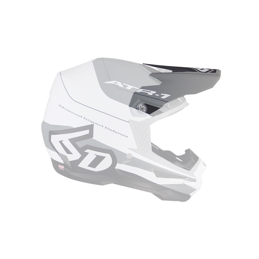 6D ATR-1 Pace Replacement Peak - Black White