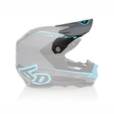 6D ATR-1 Stealth Replacement Peak - Cyan
