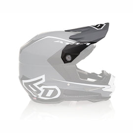 6D ATR-1 Stealth Replacement Peak - White