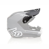 6D ATR-1 Stealth Replacement Peak - White