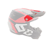 6D ATR-2 Helo Replacement Peak - Red Grey