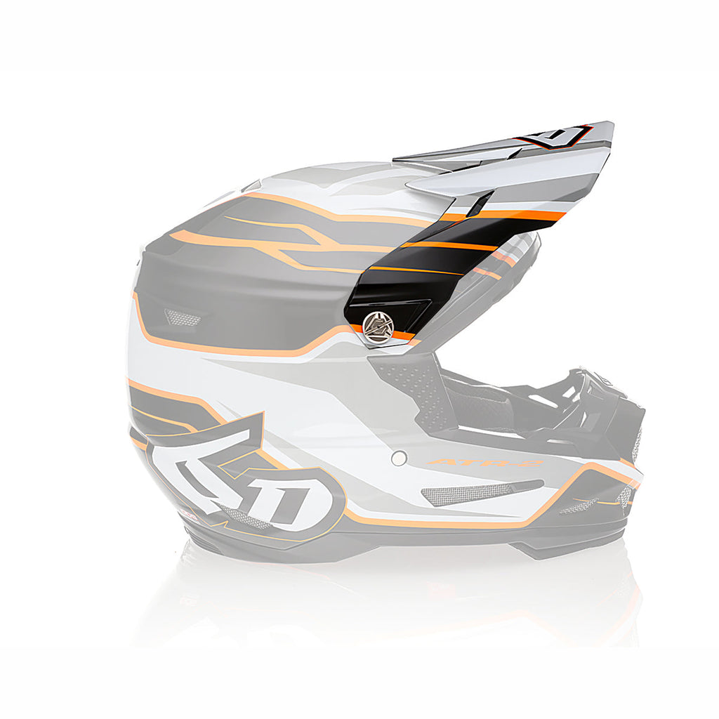 6D ATR-2 Phase Replacement Peak - White Orange
