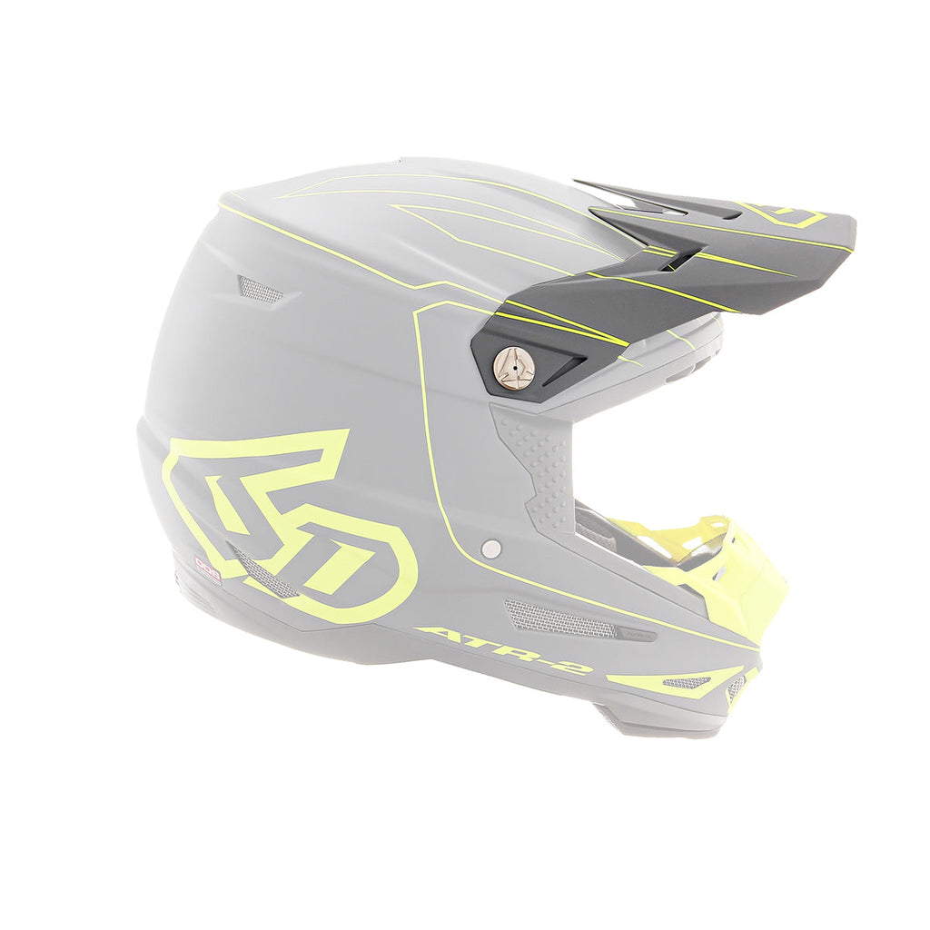 6D ATR-2 Recon Replacement Peak - Grey Yellow