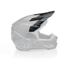 Load image into Gallery viewer, 6D ATR-3 Reflex Series Helmet Peak - Gloss Black