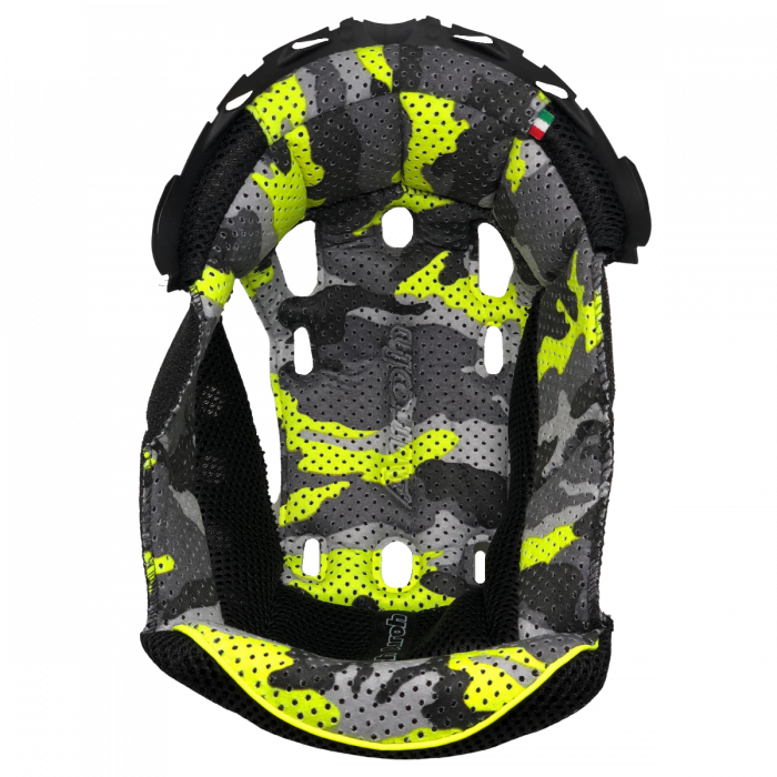 Airoh Aviator 2.3 Replacement Crown Liner - Camo Grey - L - 10mm