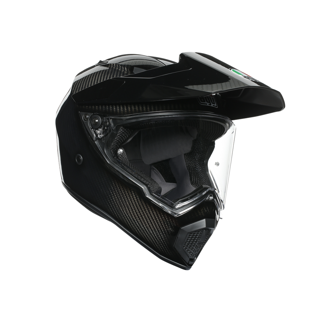 AGV AX9 Helmet - Glossy Carbon - MotoHeaven