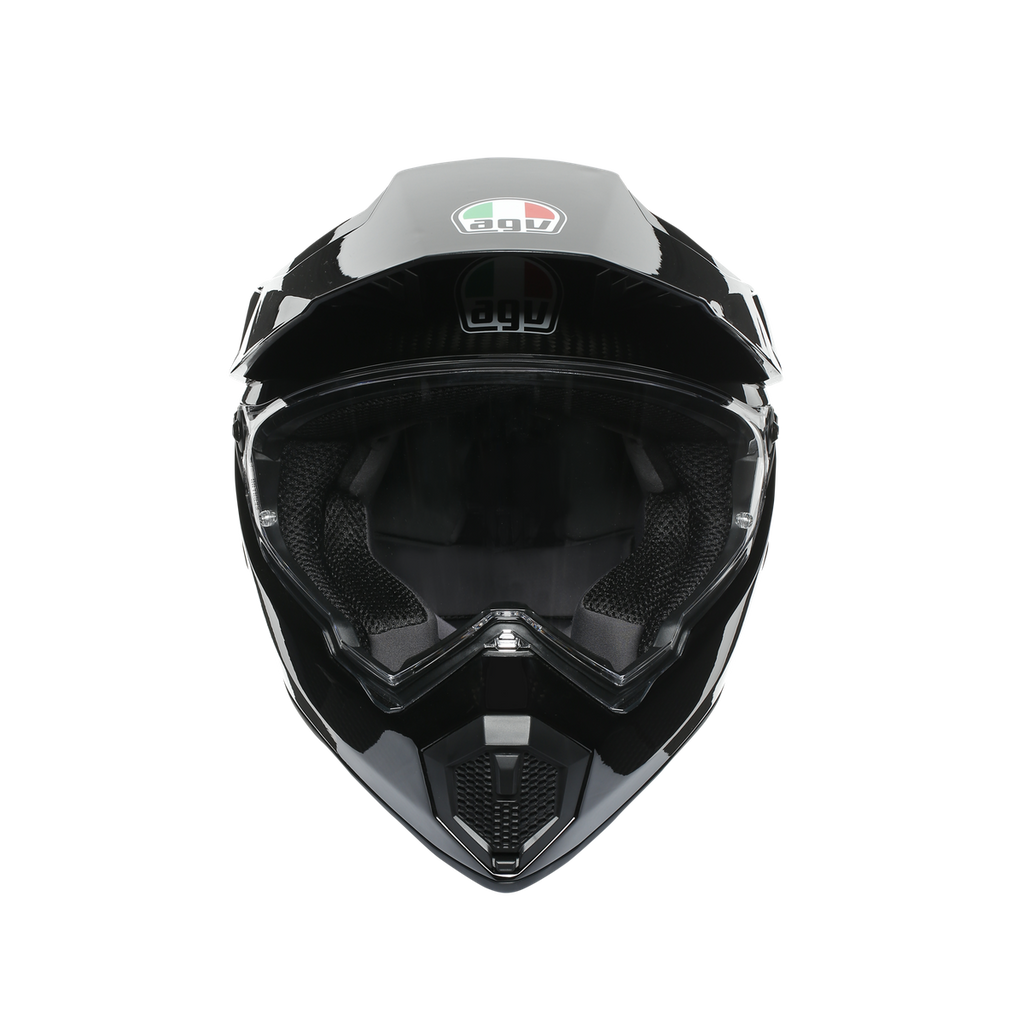 AGV AX9 Helmet - Glossy Carbon - MotoHeaven
