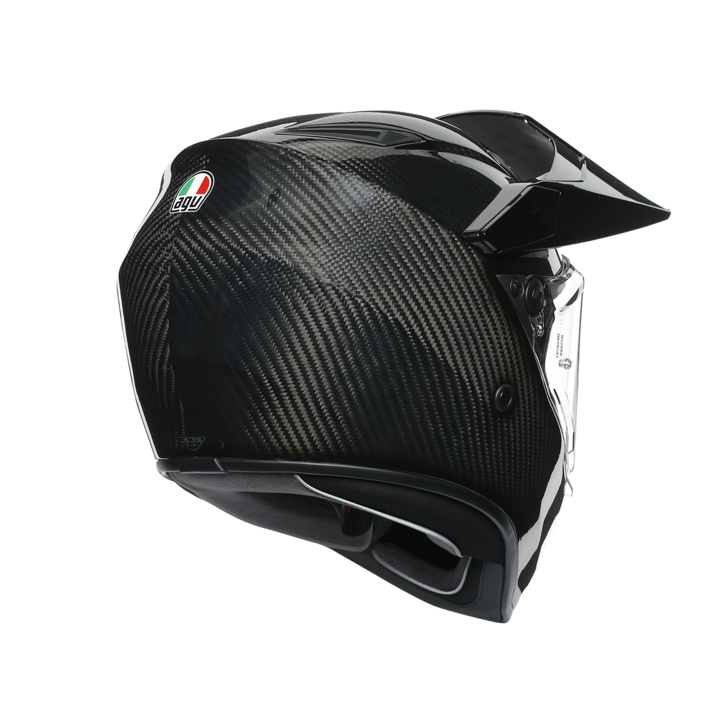 AGV AX9 Helmet - Glossy Carbon - MotoHeaven